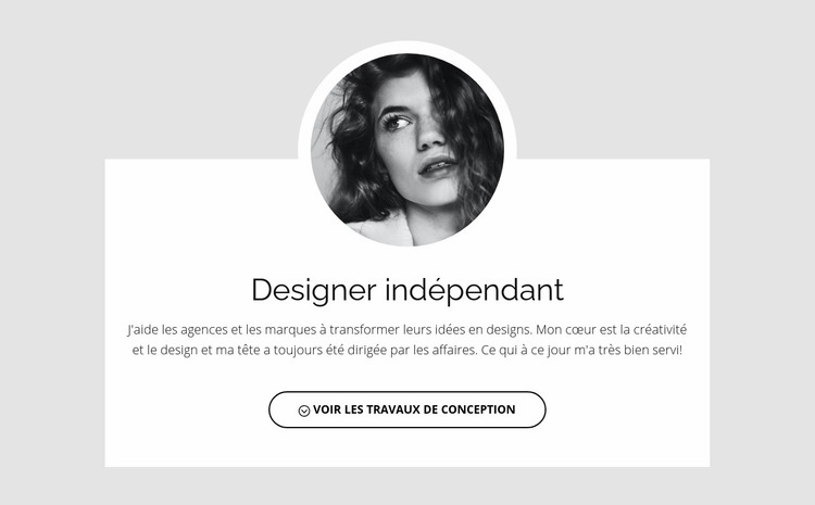 Indépendants Modèle d'une page