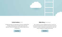 Premium HTML5 Template For Two Positive Reviews