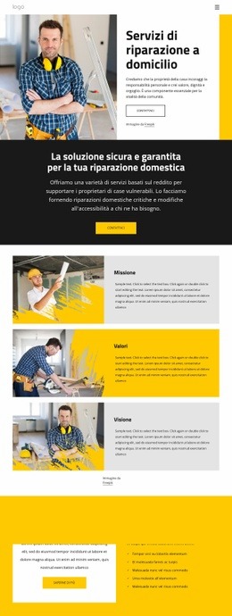 Servizio Tuttofare Di Qualità - Bellissimo Design Del Sito Web