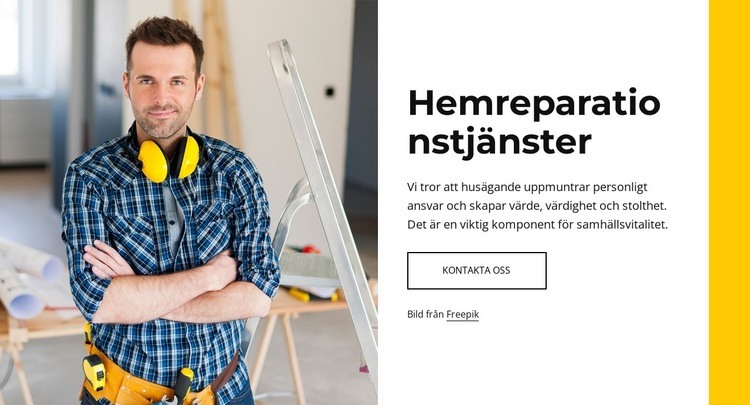 Kommersiella hantverkare Hemsidedesign