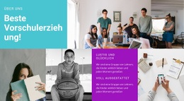 Vorschulbildung – Inspiration Für HTML5-Vorlagen