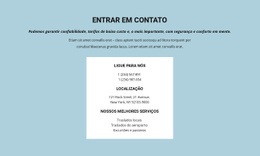 Informações De Contato