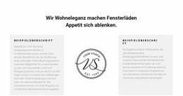 Zwei Textspalten Und Logo