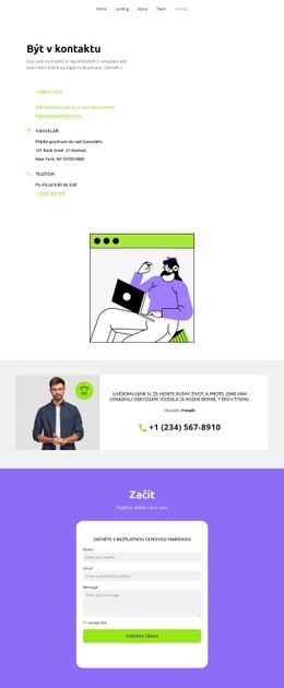 Kontaktní Stránka
