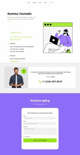 Kom Och Se – WordPress-Temainspiration