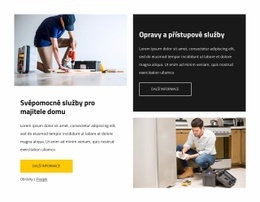 Opravy A Přístupové Služby Šablony Bootstrapů