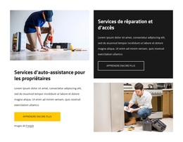 Services De Réparation Et D'Accès - Thème WordPress Réactif