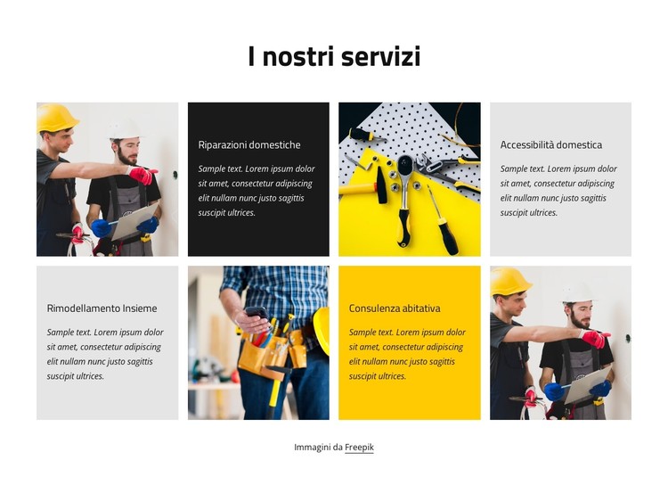 Servizi di riparazione Modello CSS