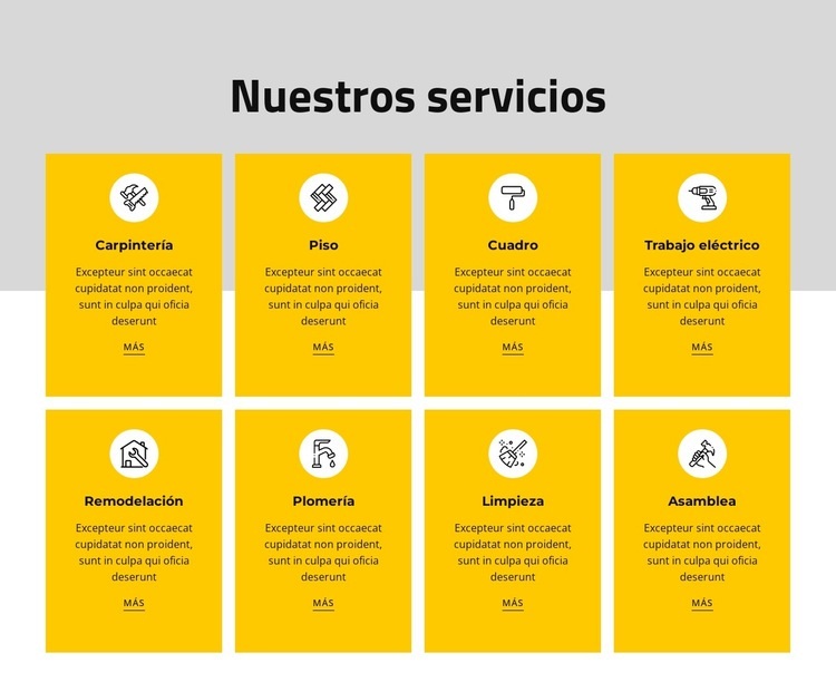 Ofrecemos una variedad de servicios basados en ingresos Creador de sitios web HTML