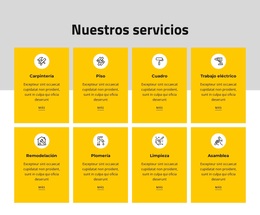 Ofrecemos Una Variedad De Servicios Basados En Ingresos - Tema Gratuito De WordPress