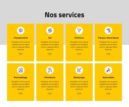 Nous Offrons Une Variété De Services Basés Sur Le Revenu - Site Avec Téléchargement De Modèles HTML
