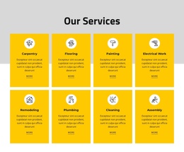 We Offer A Variety Of Income-Based Services - Site With HTML Template Download