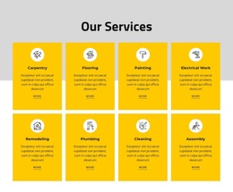 We Offer A Variety Of Income-Based Services Template