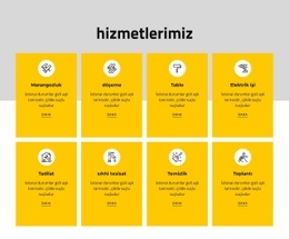 Çeşitli Gelire Dayalı Hizmetler Sunuyoruz - Modern Web Sitesi Oluşturucu