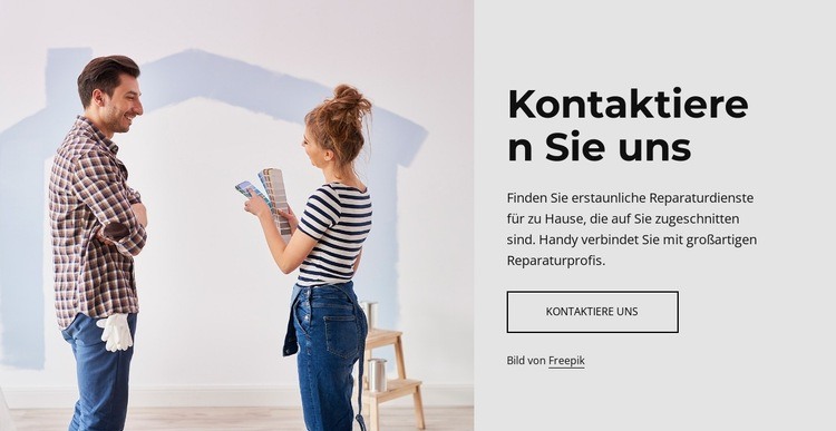 Innenanstrich Website Builder-Vorlagen