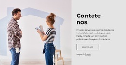 Pintura De Interiores - Modelo De Site Gratuito