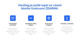 4 Funkce Hostingu – Online Šablony