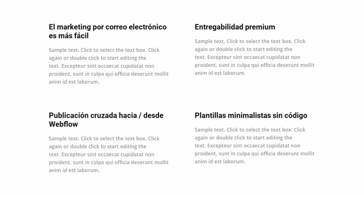 4 celdas Plantilla Joomla