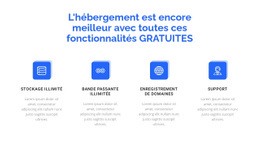 4 Fonctionnalités D'Hébergement - Conception De Sites Web Personnalisés