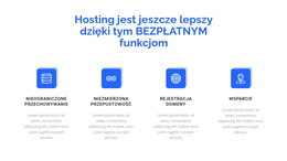 4 Funkcje Hostingu - Gotowy Do Użycia Motyw WordPress