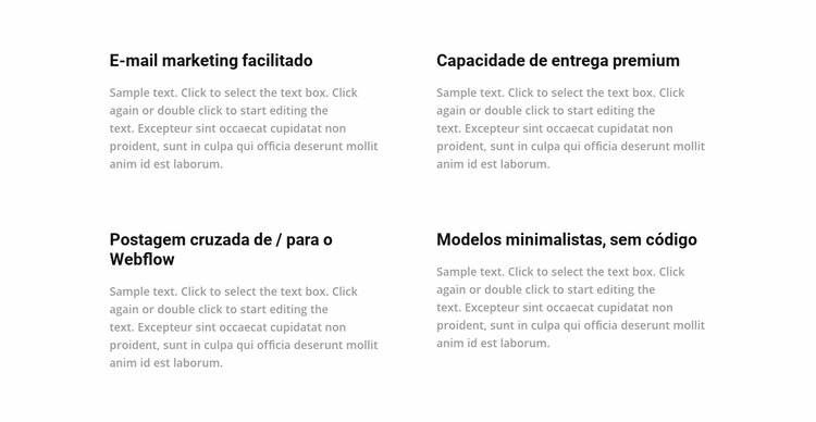 4 células Template Joomla