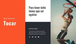 Importancia Del Deporte Para La Salud: Plantilla HTML5 Lista Para Usar