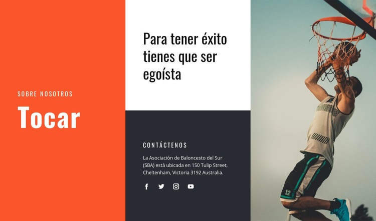 Importancia del deporte para la salud Tema de WordPress