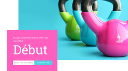 Conception Web Pour Sport Et Vie Saine