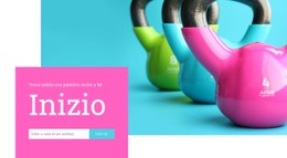 Sport E Vita Sana Modello Di Sito Web CSS Gratuito