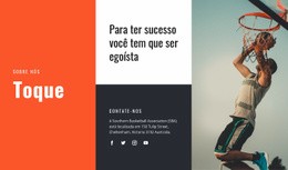 Importância Do Esporte Para A Saúde - Modelo Joomla Para Download Gratuito