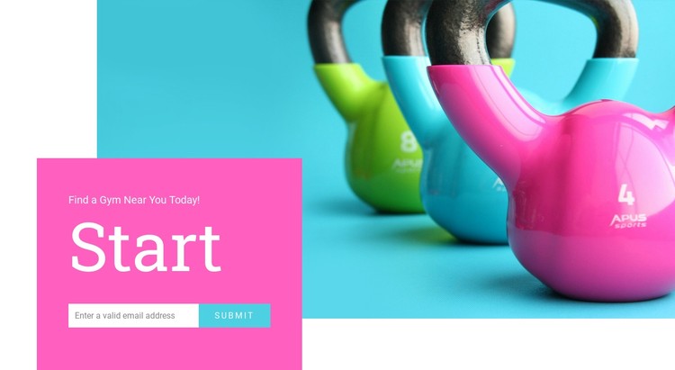 Sport and healthy living Static Site Generator