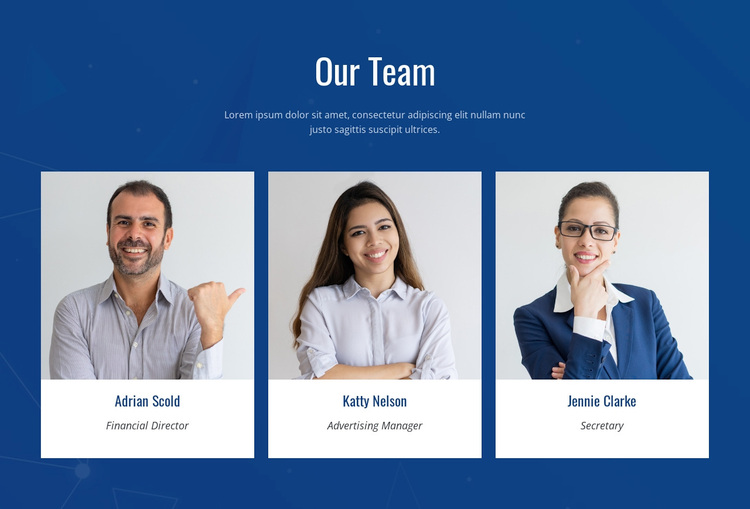 We are researchers and designers Template