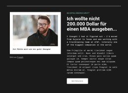 Responsive HTML Für Bild Und Text