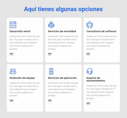 Creador De Sitios Web Listo Para Usar Para Servicios De Desarrollo