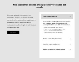 Cursos Universitarios - HTML Generator