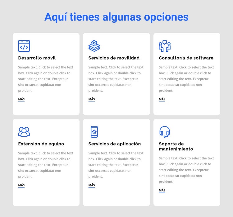 Servicios de desarrollo Creador de sitios web HTML