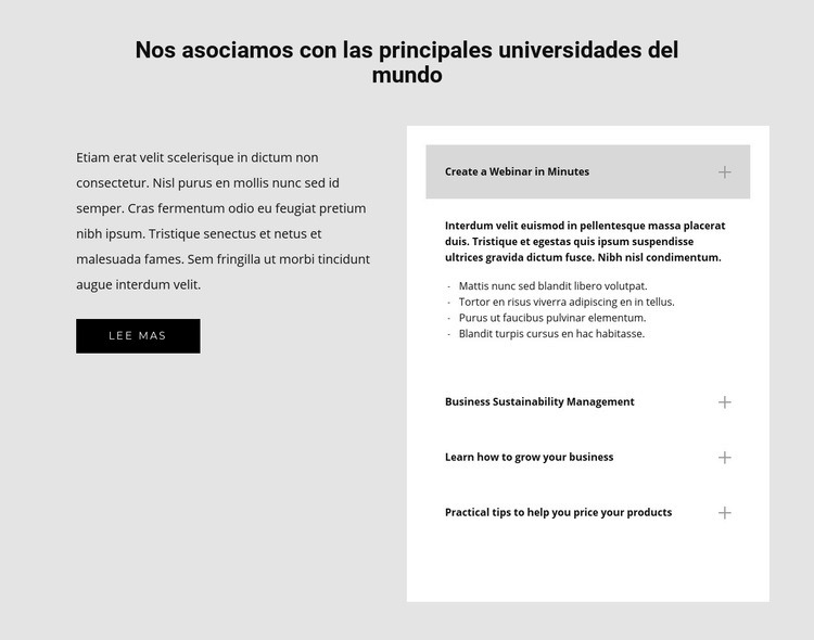 Cursos universitarios Diseño de páginas web