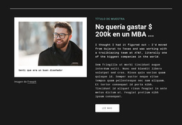 Imagen Y Texto - Tema Exclusivo De WordPress