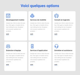 Services De Développement – Modèle De Site Web Gratuit