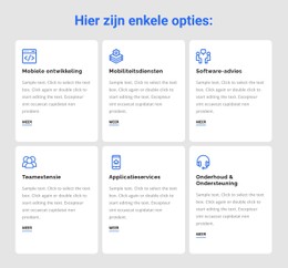 Paginawebsite Voor Ontwikkelingsdiensten
