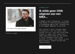 Responsieve HTML Voor Afbeelding En Tekst