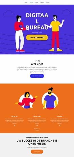 Het Beste Websiteontwerp Voor Digitale Tijd