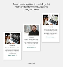 Niestandardowe Rozwiązania Programowe - Szablony Projektów Stron Internetowych