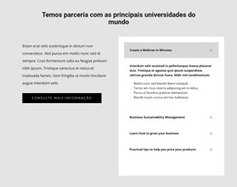 Cursos Universitários - Tema WordPress E WooCommerce