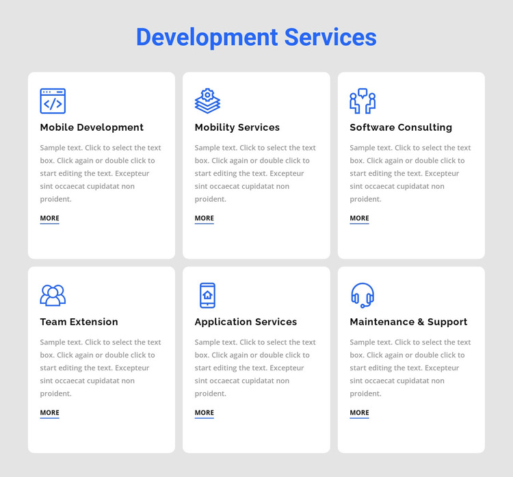 Development services Web Design