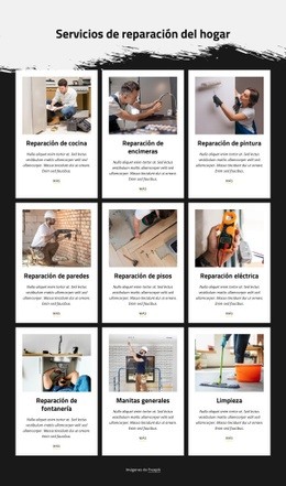 Los Servicios De Reparación De Viviendas Más Populares: Creador De Sitios Web Para Inspirarte