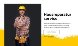 Vertrauenswürdige Handwerkerdienste Anmelden, Webdesign, Hilfe, Zielseite, Folgen Sie Uns