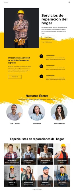 Tema De WordPress Multipropósito Para Encuentre Servicios De Reparación Del Hogar Hoy