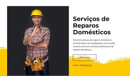 Serviços De Mão-De-Obra De Confiança - Download De Modelo HTML