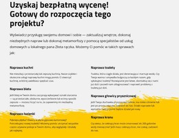 Naprawa Kuchni I Łazienki - Szablon Strony HTML